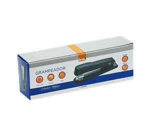 GRAMPEADOR DE METAL PARA 25FLS - BASE DE 15,8CM - PRETO