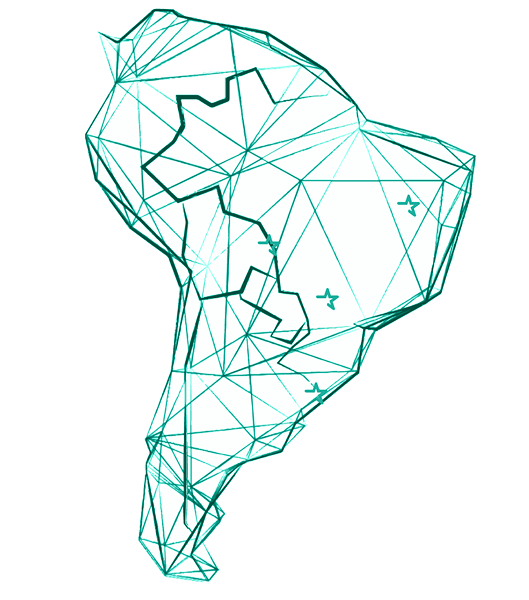 Mapa de atuação